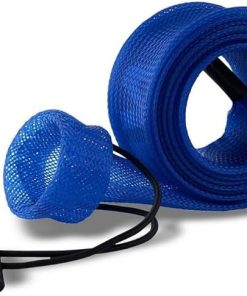 PENN® Premium Fishing Rod Sleeve, 67 in., Lightweight and Extremely Durable Woven Nylon PET Fishing Rod Cover, Reinforced Tip, Easy-Close Drawstring