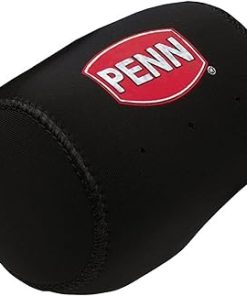 PENN Neoprene Spinning Reel Covers , Black, Medium 2