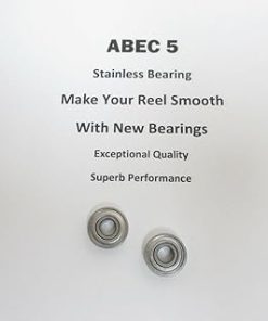Penn Senator 114H 6/0 26-116 ABEC5 2 Stainless Bearings .187 x .500 x .196#34
