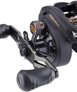 PENN Squall Low Profile Reel Black Smoke 8.1 oz