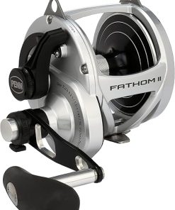 Fathom II Lever Drag 2 Speed - 80LD2 Conv Reel Box