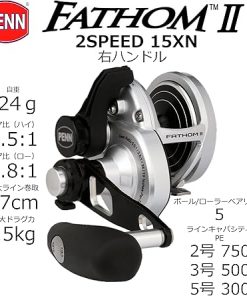 Fathom II Lever Drag 2 Speed – 15XNLD2 CV REL BX 2