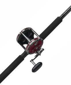 PENN® Senator® Combo, Black/Smoke/Red, 6’6″- Medium Heavy- 1pcs 2