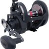 PENN Squall II Lever Drag Fishing Reel, Size 25, Graphite Body and Sideplates, Stainless Steel Main and Pinion Gears, Powerful PENN Dura-Drag 4