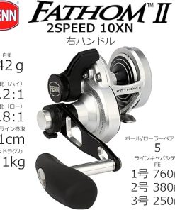 Penn Fathom II Lever Drag 2 Speed Conventional Fishing Reels 2